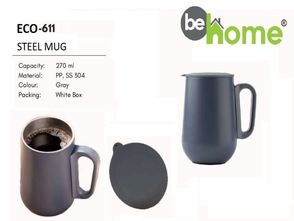 Behome Steel Mug Eco-611